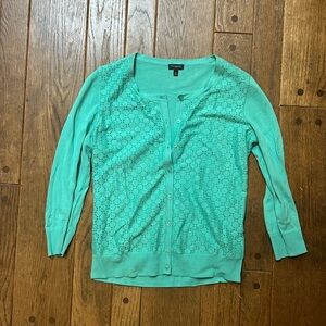 Talbots women’s green sweater size small